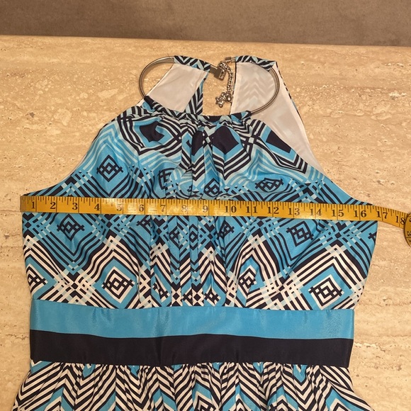 WHBM Excellent Condition, Teal/Black/White, see measurements in photos below - Picture 8 of 13